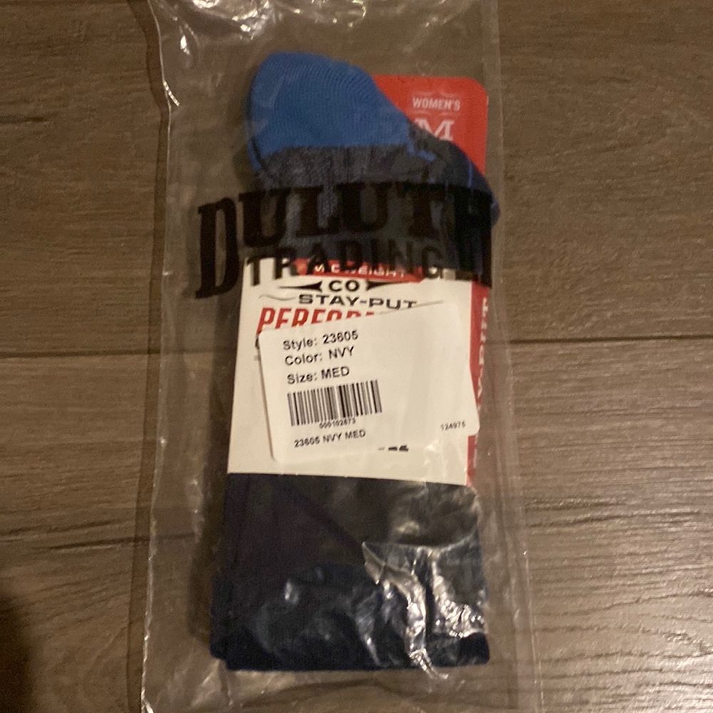 Duluth Trading Co Navy Blue Women's Socks
